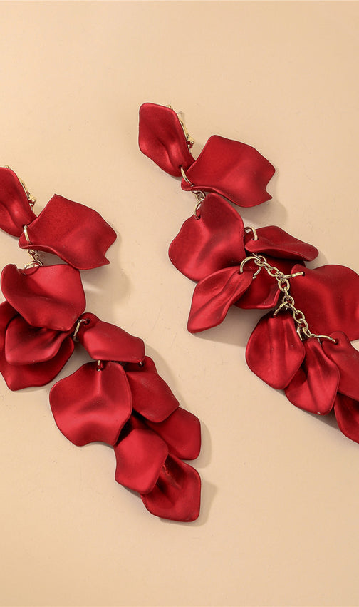 Cora Petal Fringe Earrings