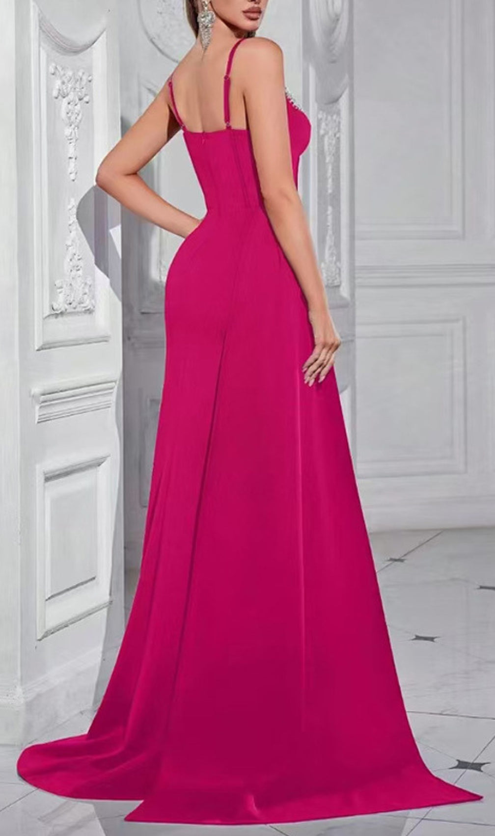 Elihu Corset Strap Gown