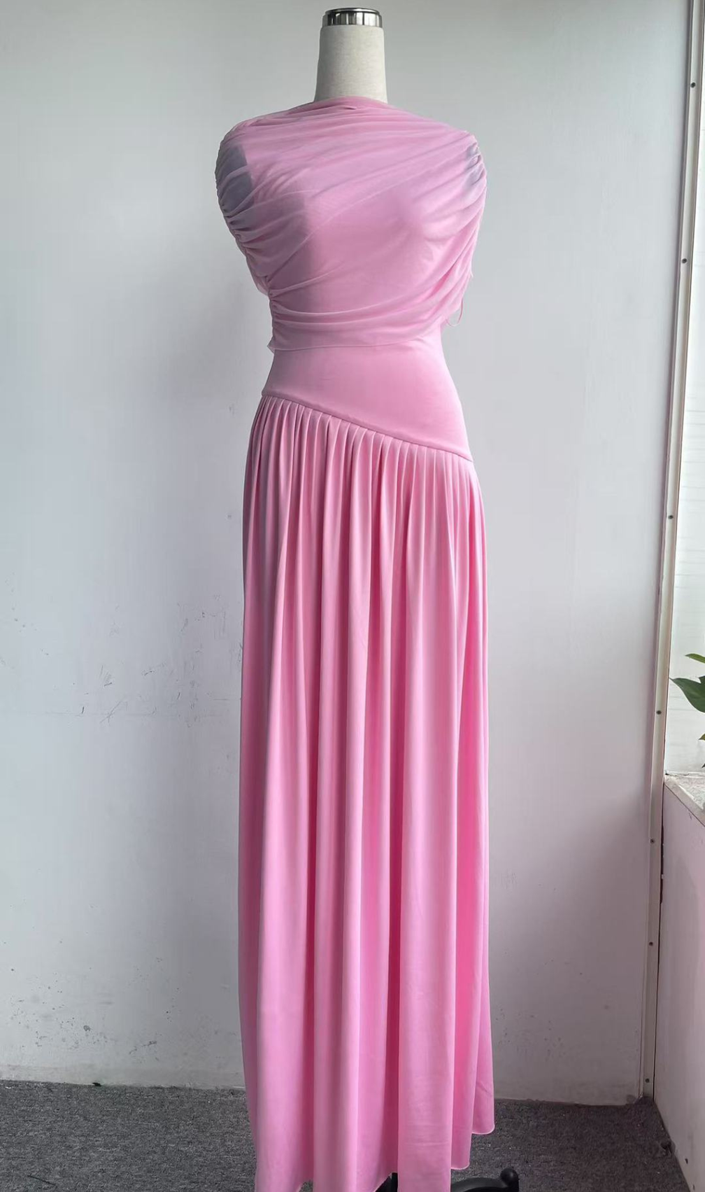 Haylie Pleated Maxi Dress