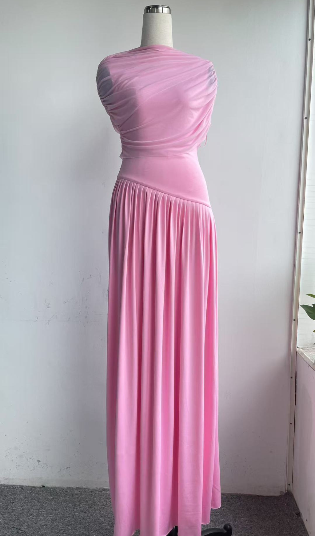 Haylie Pleated Maxi Dress