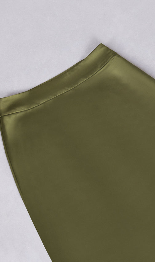 Horatia Tassel Two-Piece Set | Elegant Textured Satin Ensemble