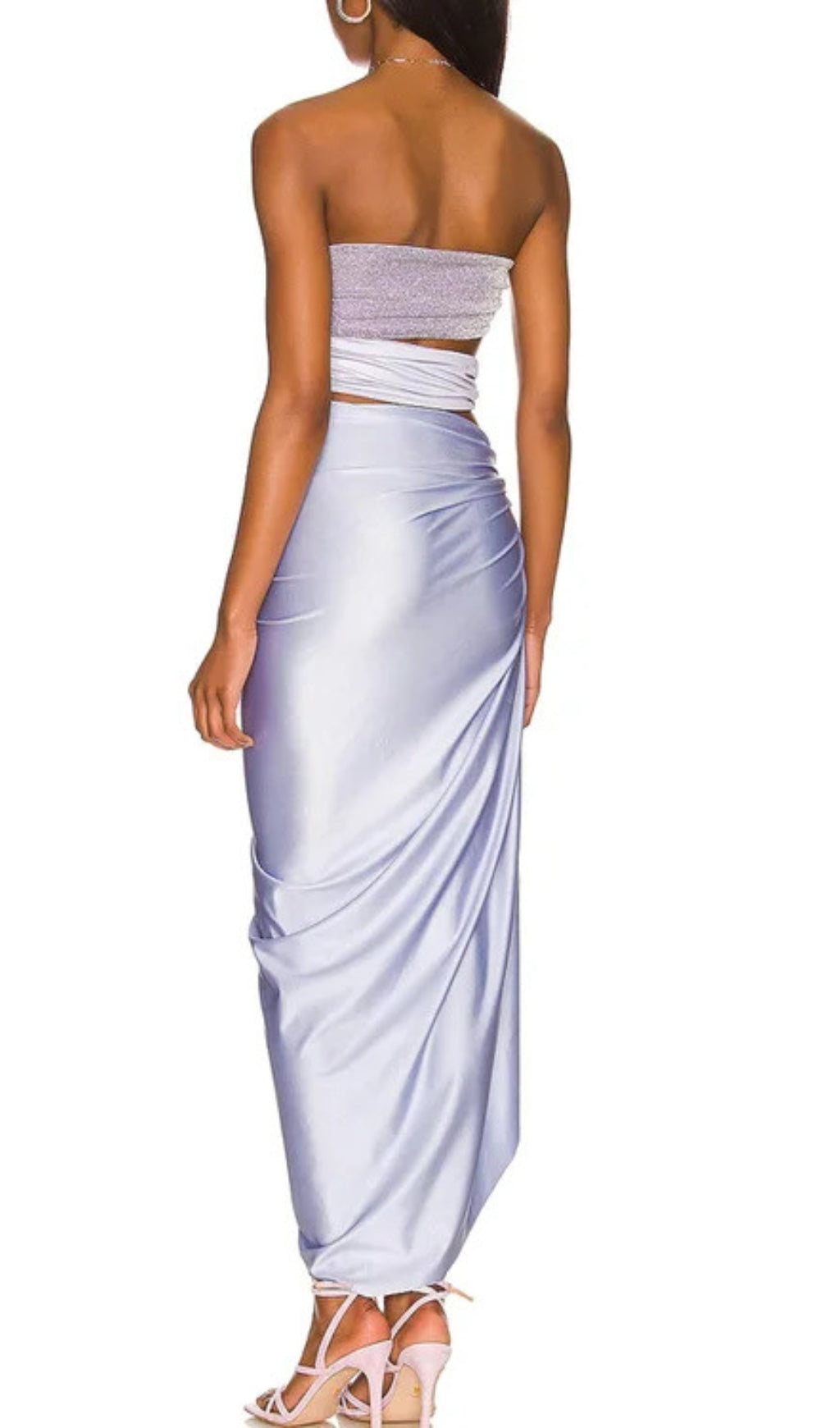 Dupree Cutout One-Piece Swimsuit & Skirt