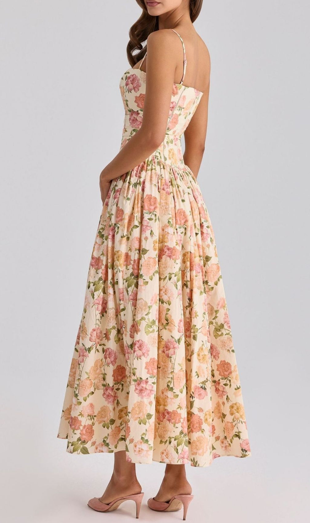 Laray Strappy Floral Maxi Dress
