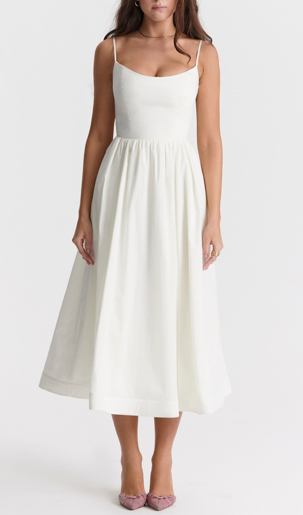 Ivory Corset Sundress