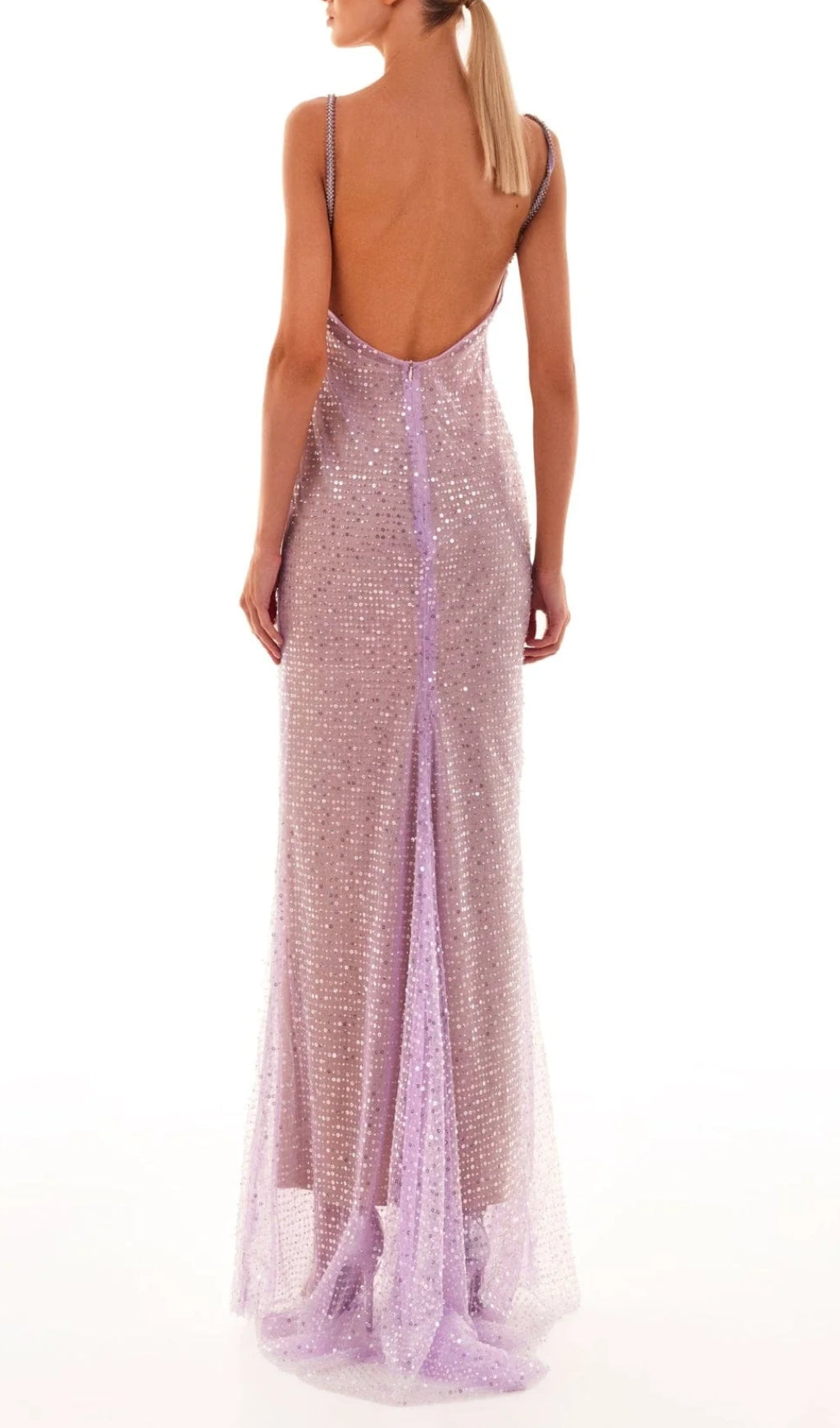 Artemesia Sequin Backless Maxi Dress