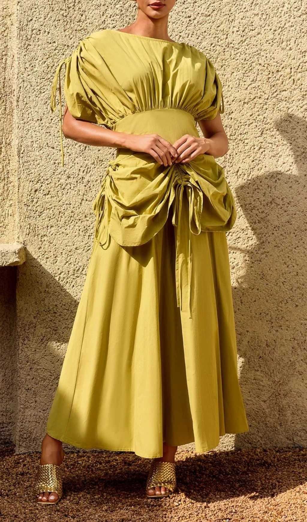 Alderyn Drawstring Maxi Dress