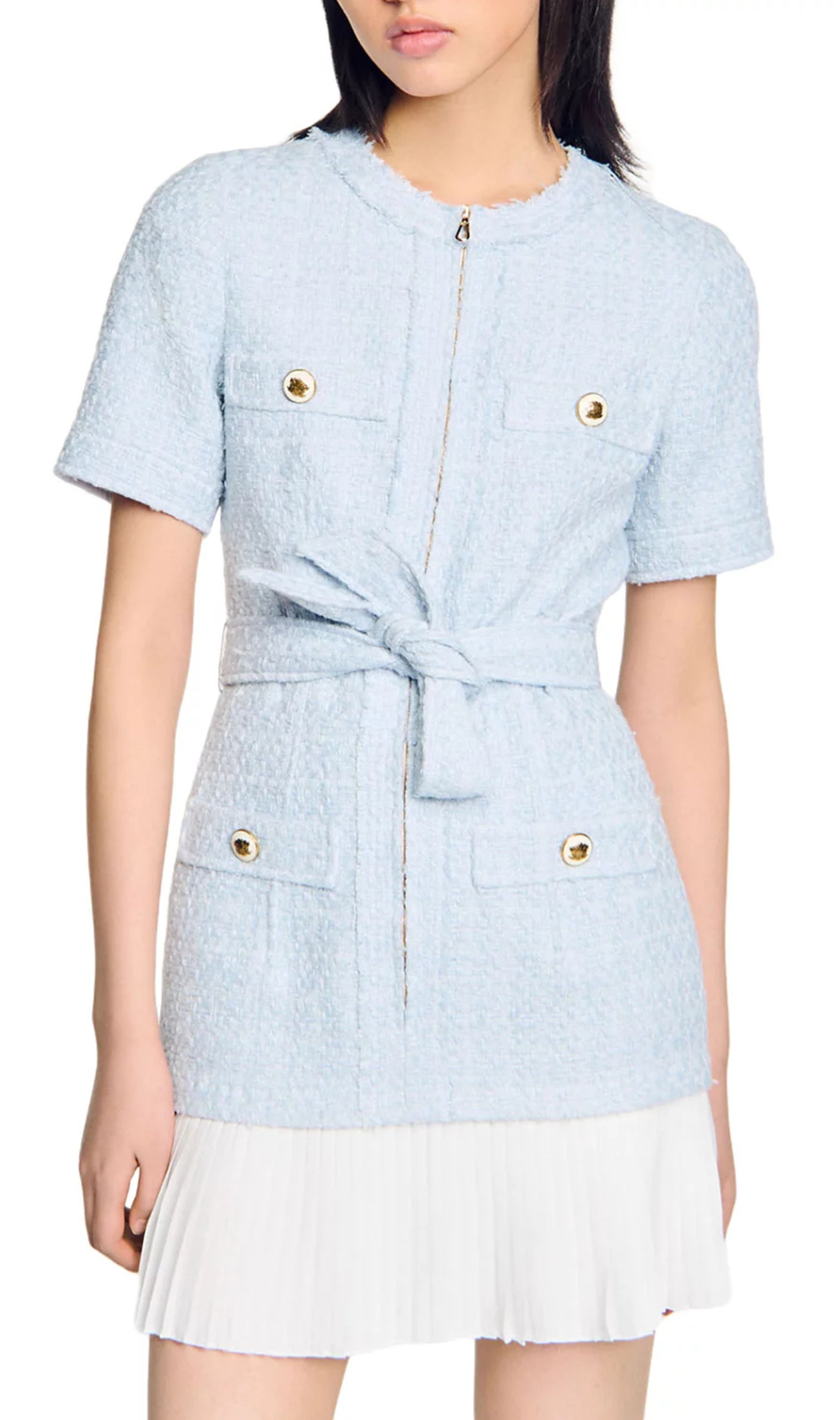Short Tweed Dress