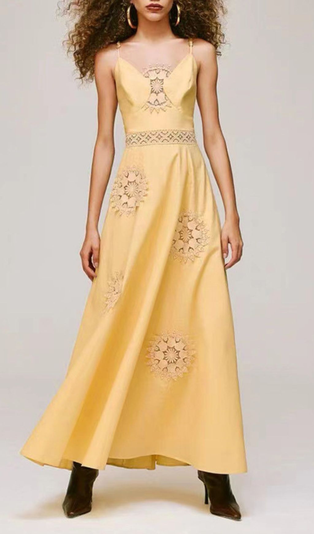 Emmali Crop Top & Strappy Maxi Dress