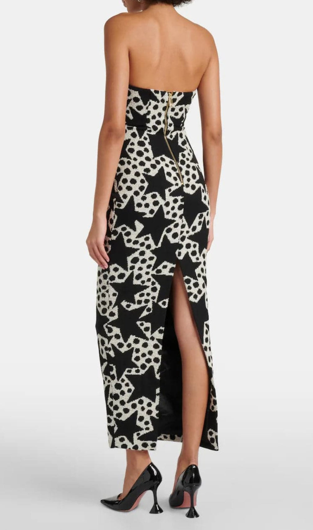 Alhena Medallion-Pendant Maxi Dress