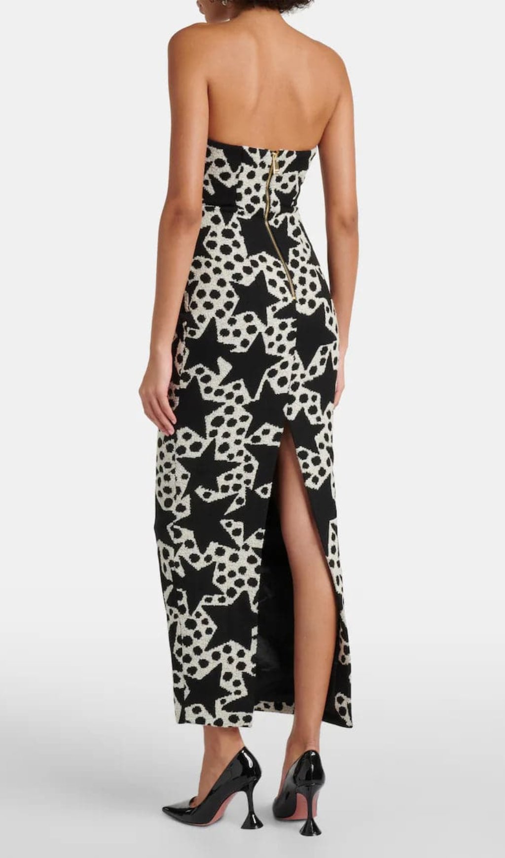 Alhena Medallion-Pendant Maxi Dress