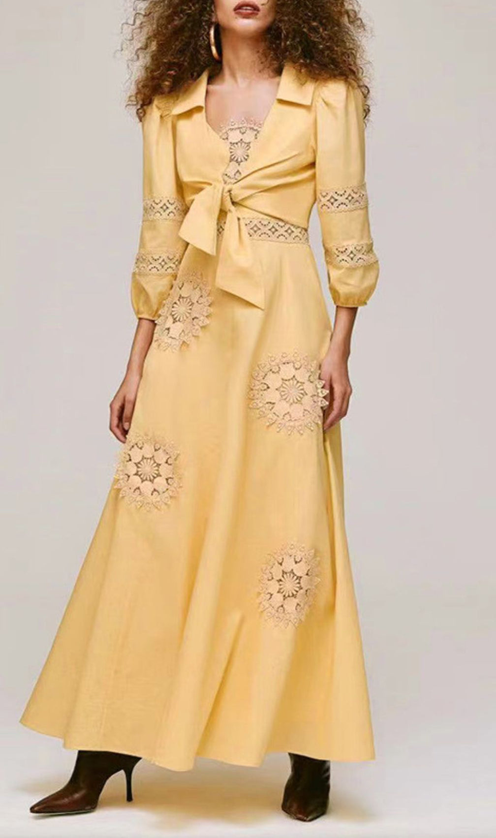 Emmali Crop Top & Strappy Maxi Dress