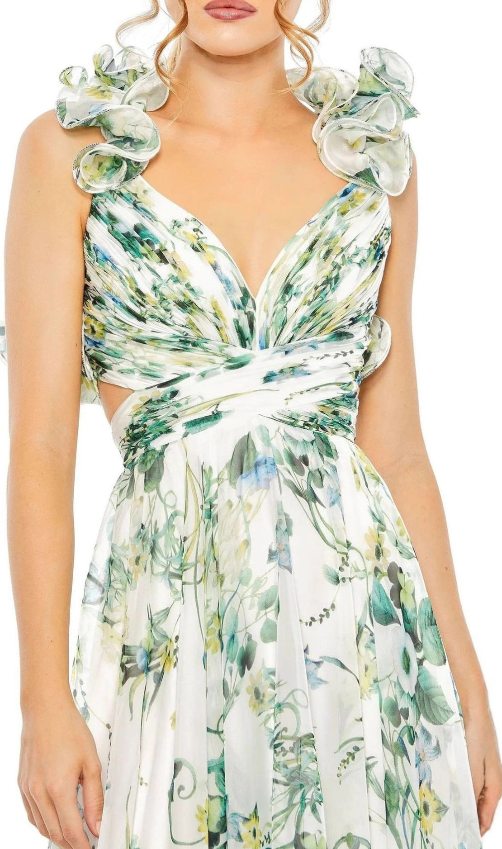 Helene Floral Printed Maxi Dress