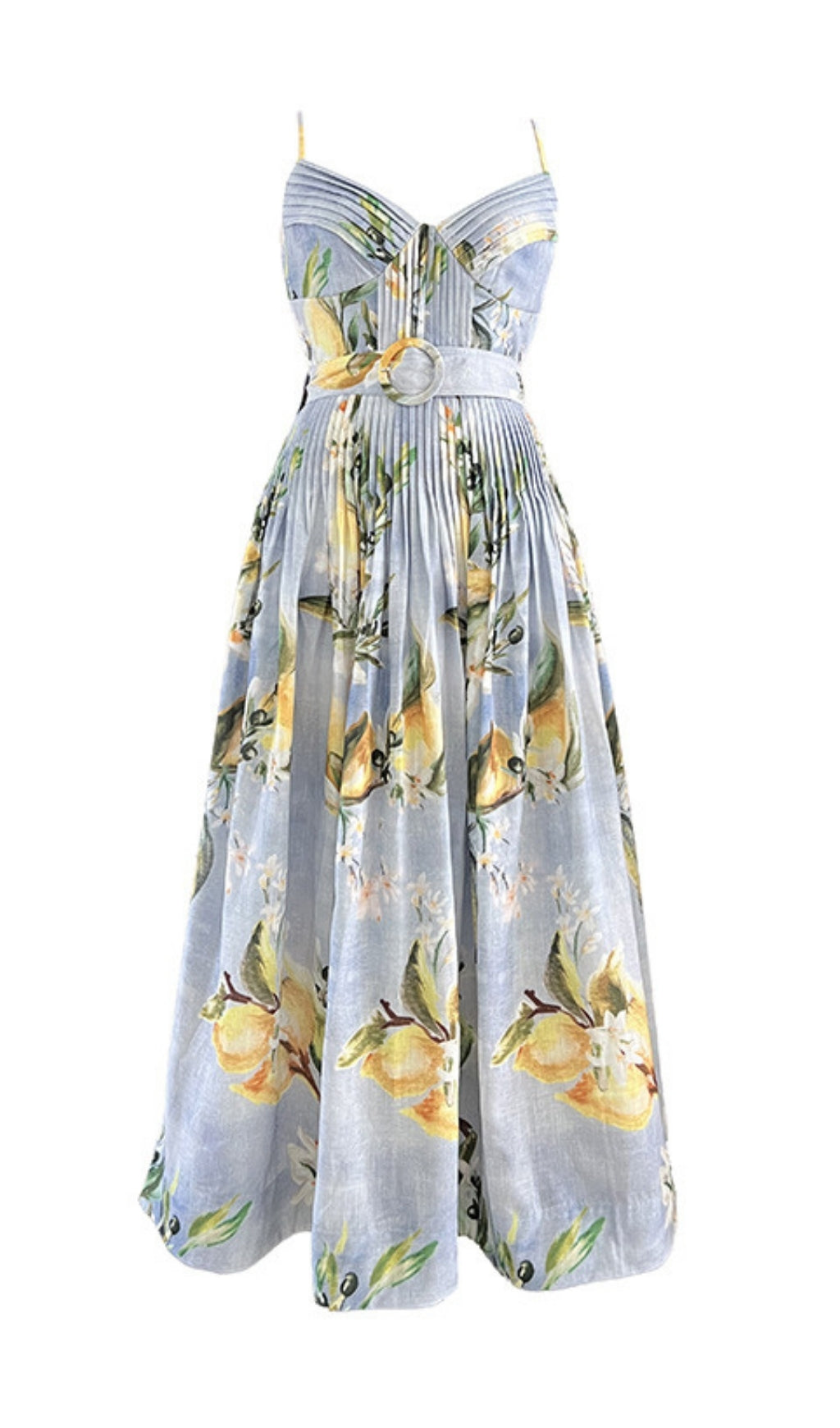 Eadlyn Printed Strappy Maxi Dress