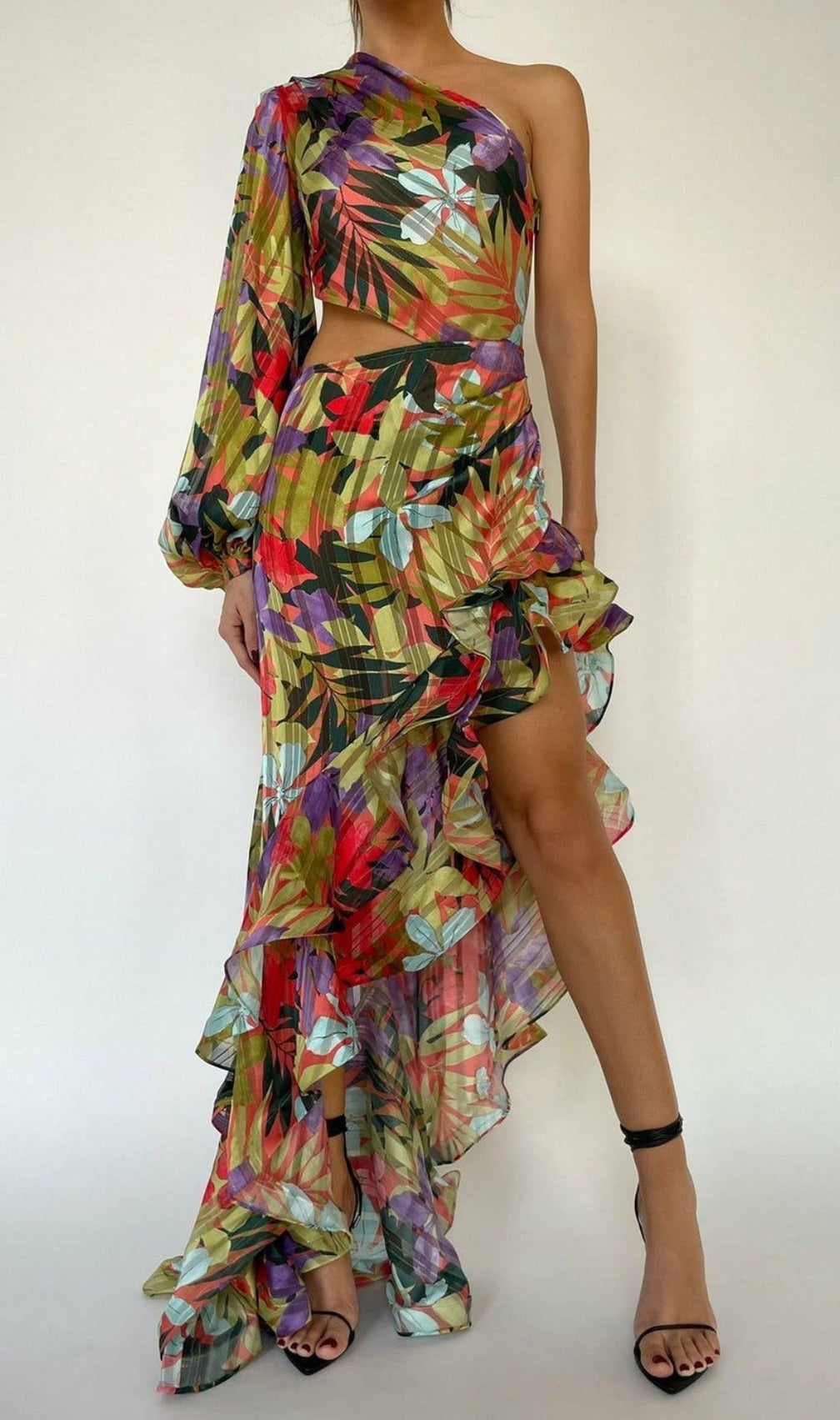 Asfrid Printed Maxi Dress