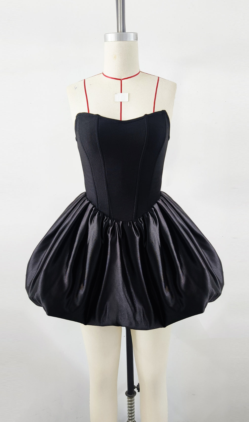 Denequa Strapless Corset Mini Dress