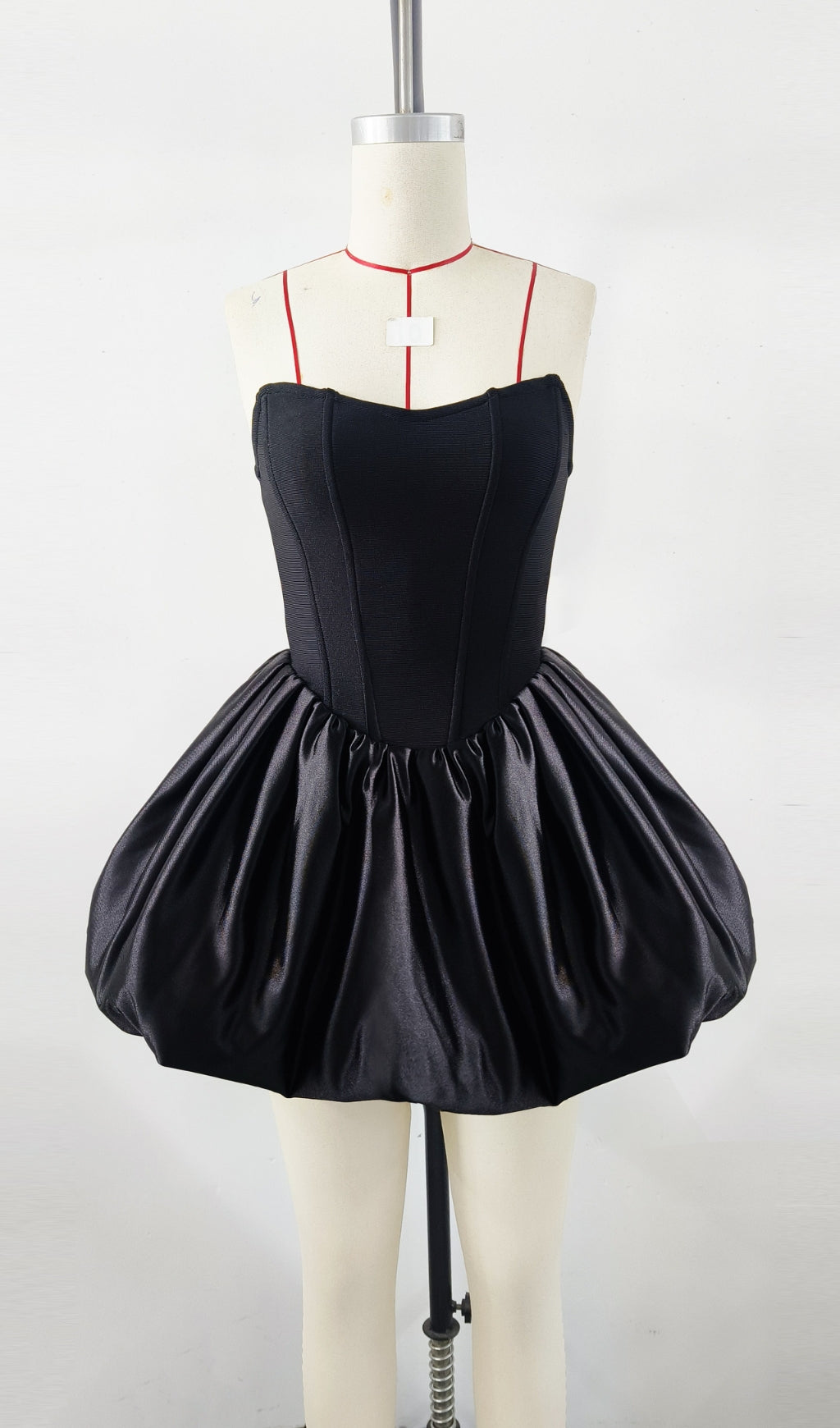 Denequa Strapless Corset Mini Dress