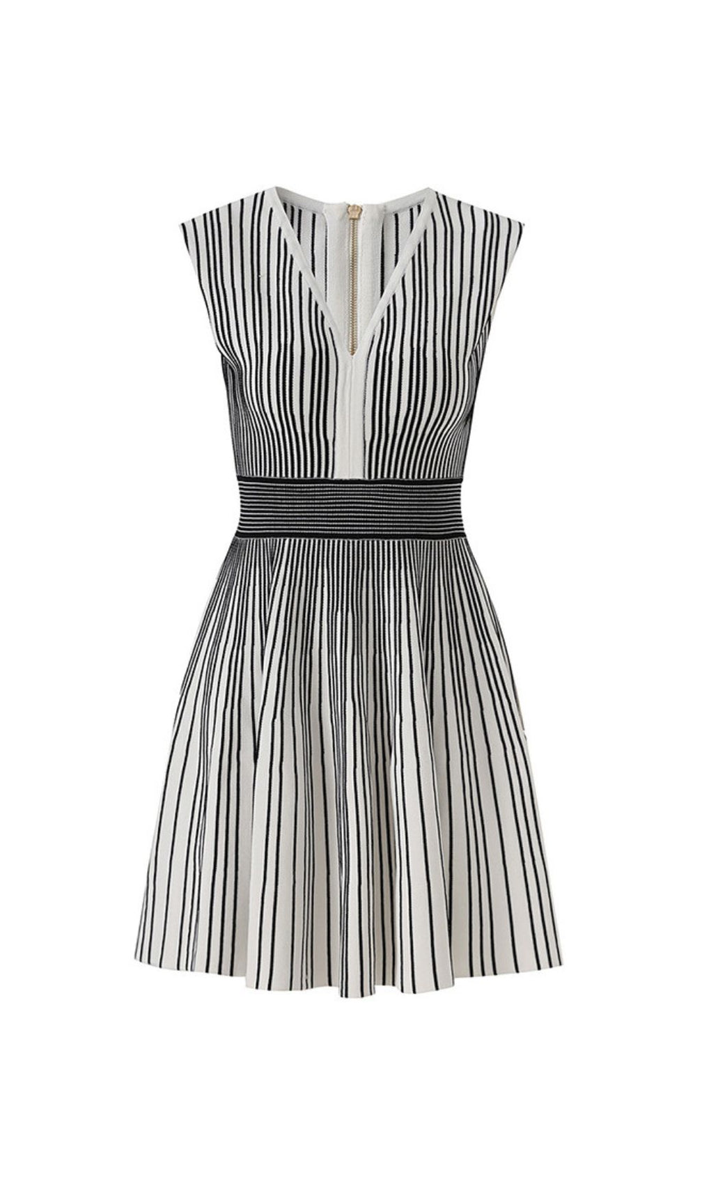 Funda Sleeveless V-neck Mini Dress