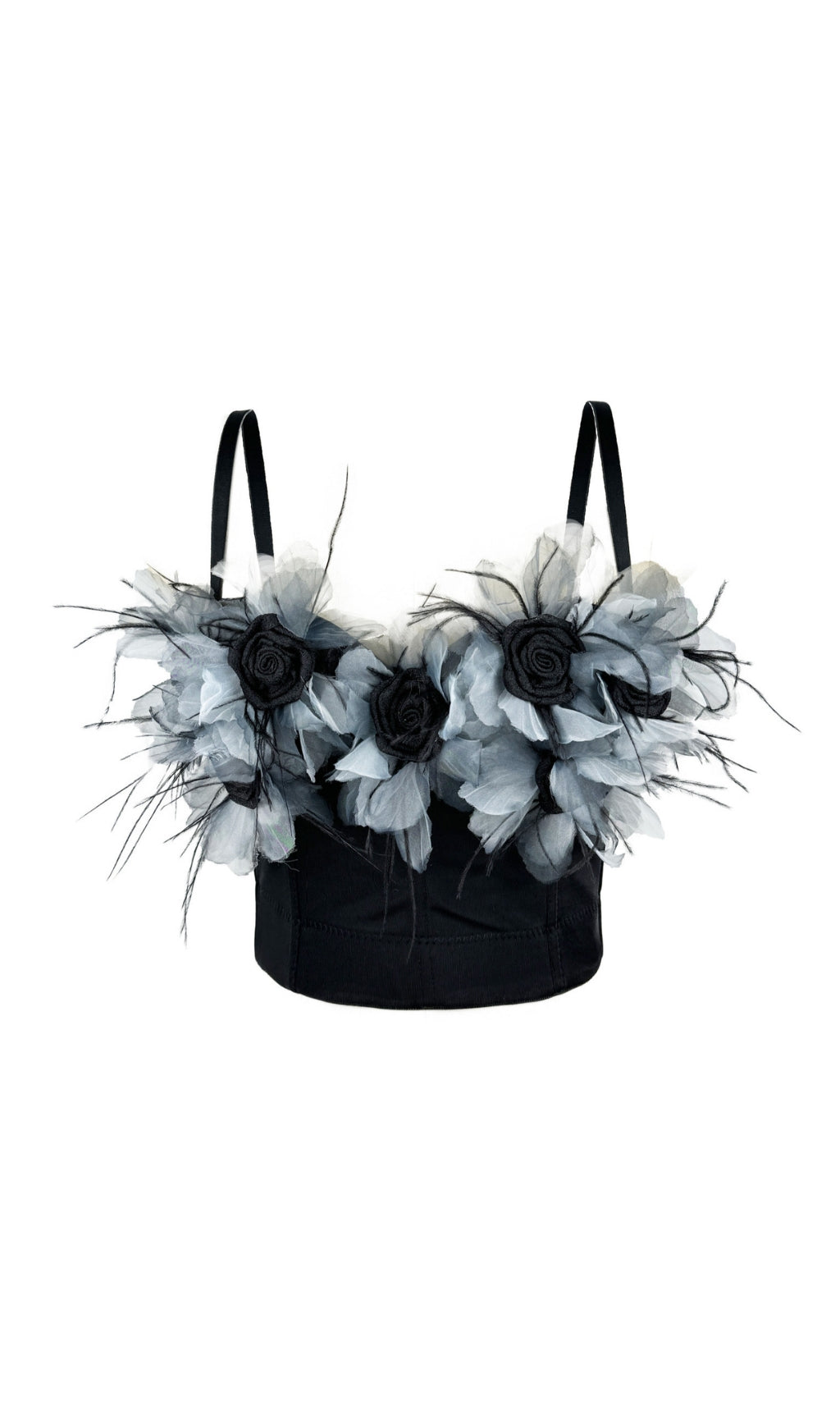 Dewei Flower Crop Top