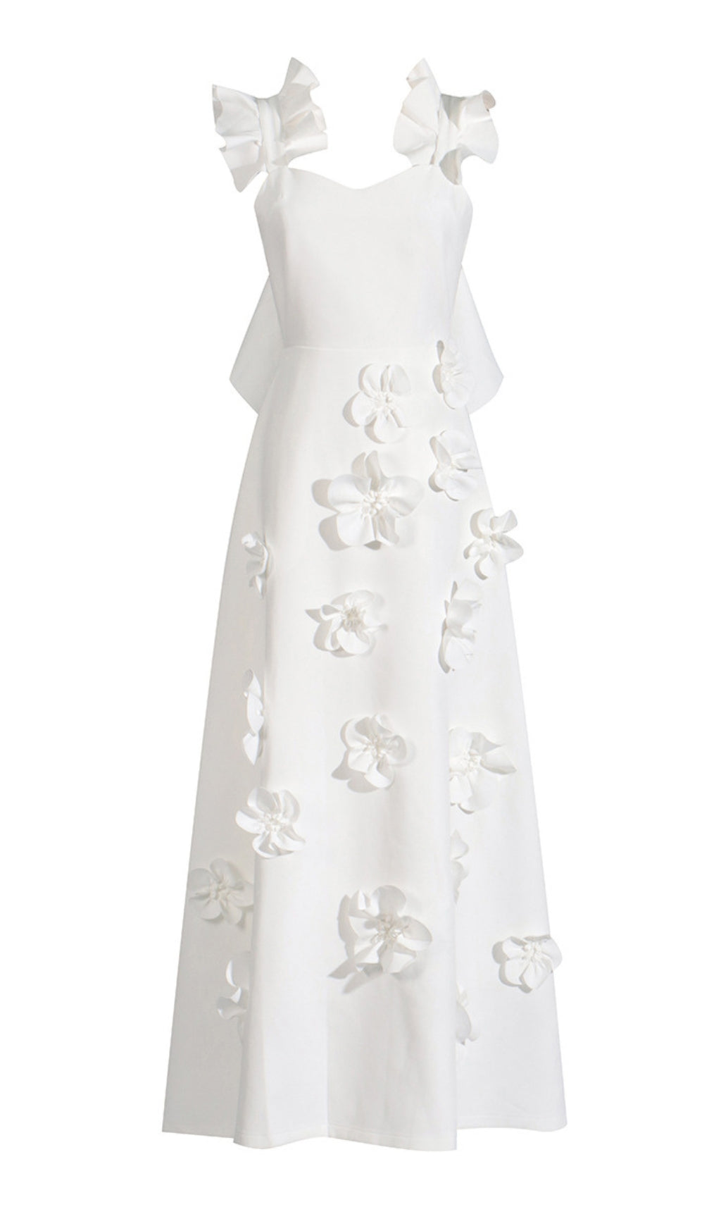 Bracha 3D Flower Maxi Dress