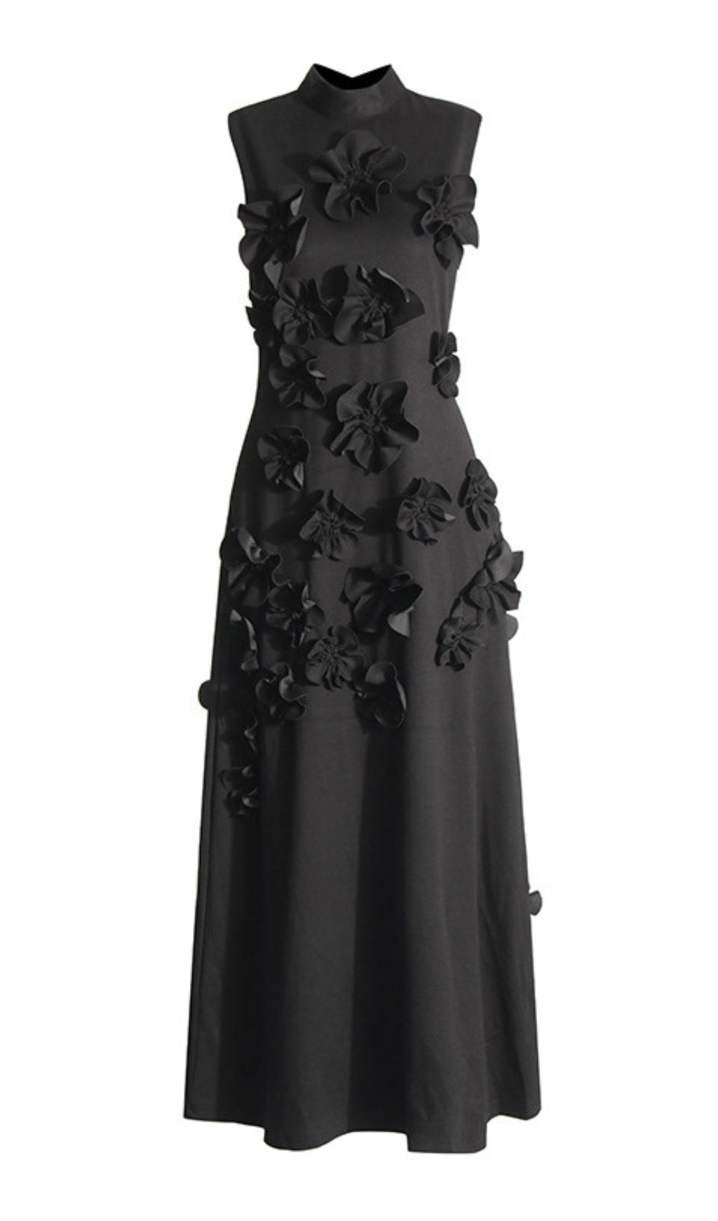 Annona Flower Embellished Maxi Dress