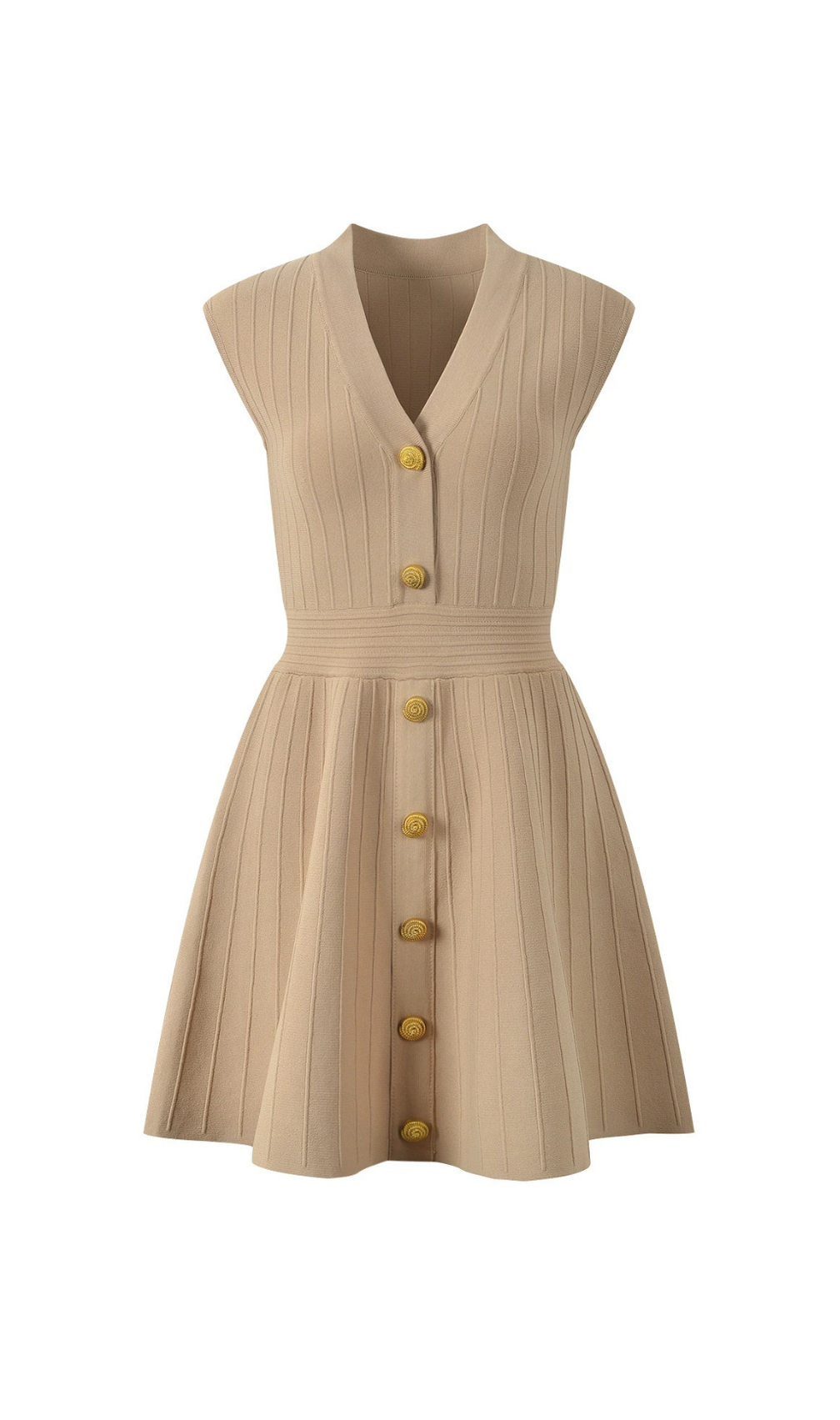 Helen Knit Sleeveless Mini Dress