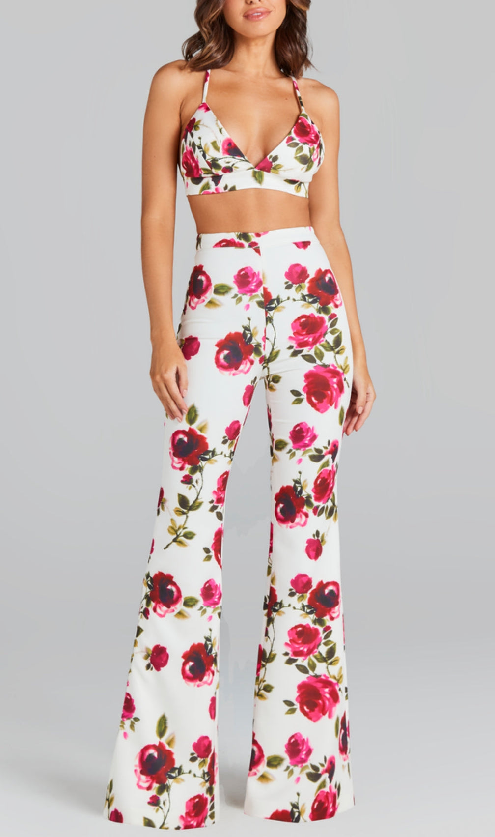 Akasma Printed Trousers Suit