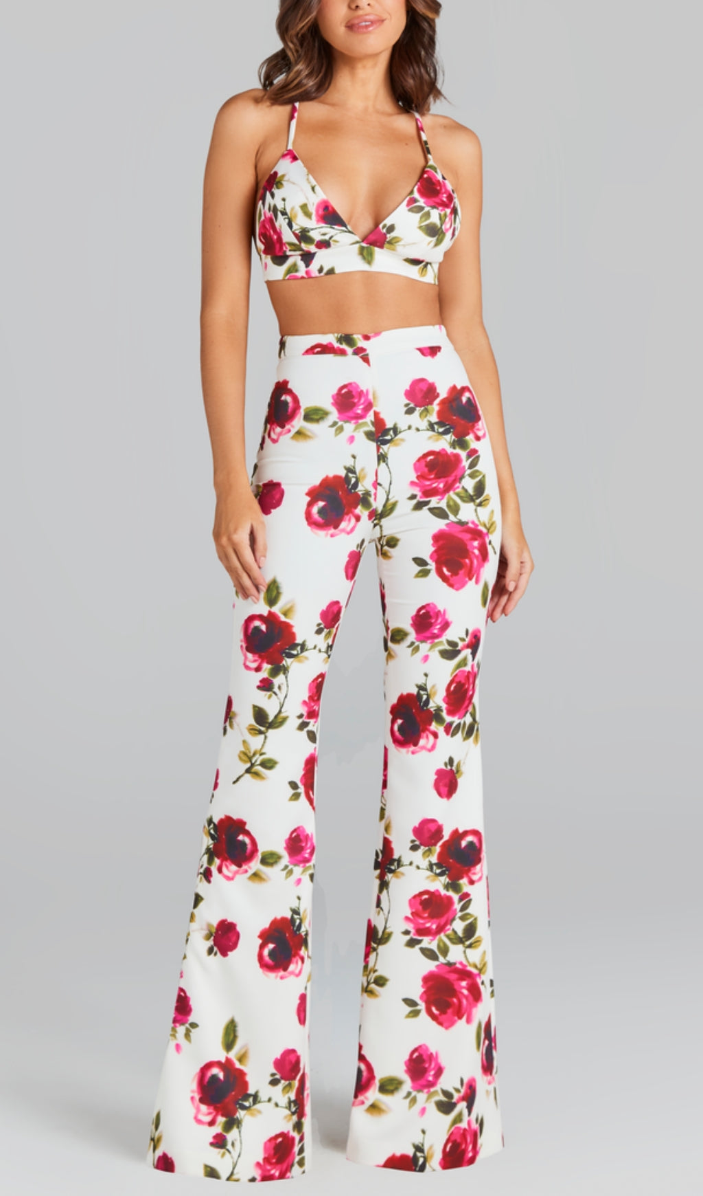 Akasma Printed Trousers Suit