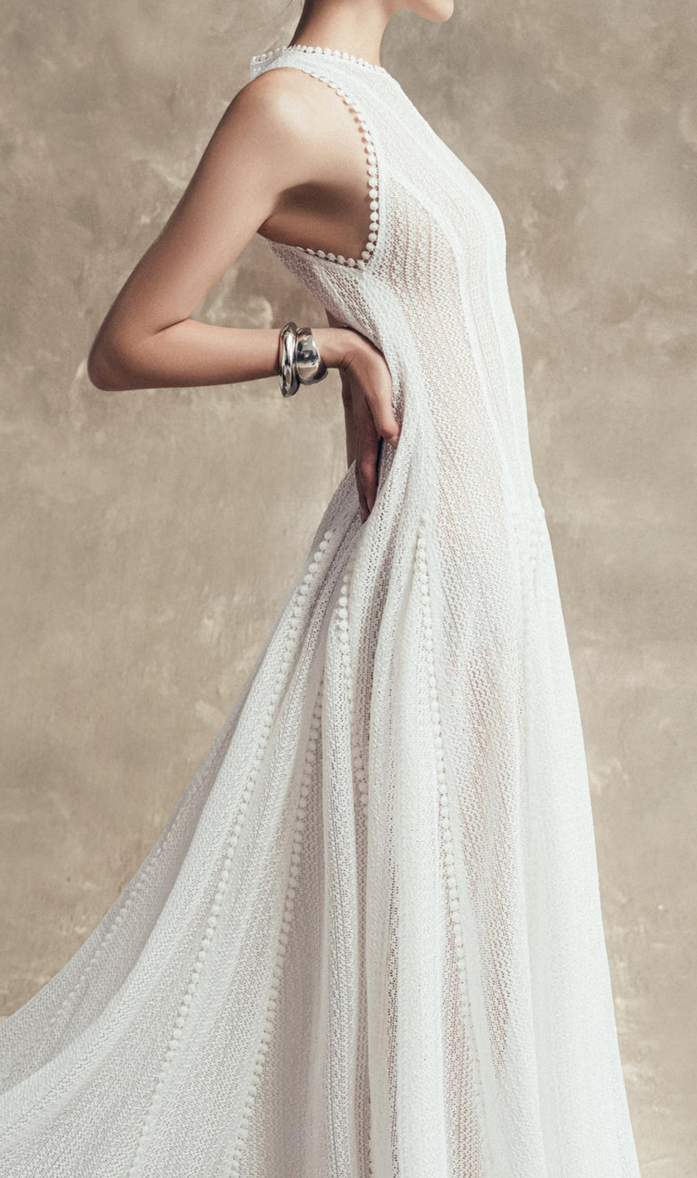 Cham Vintage Sleeveless Maxi Dress