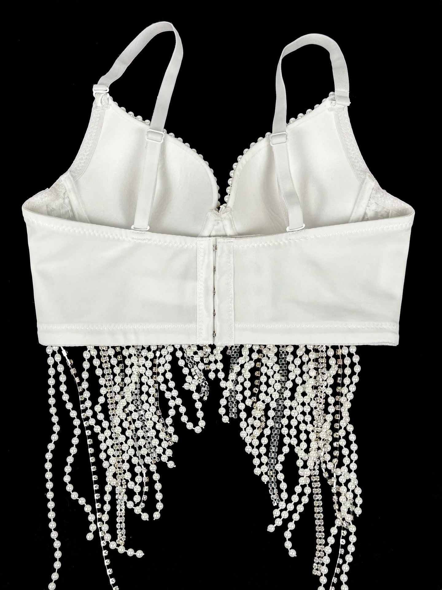 Gencho Diamante Beaded Top