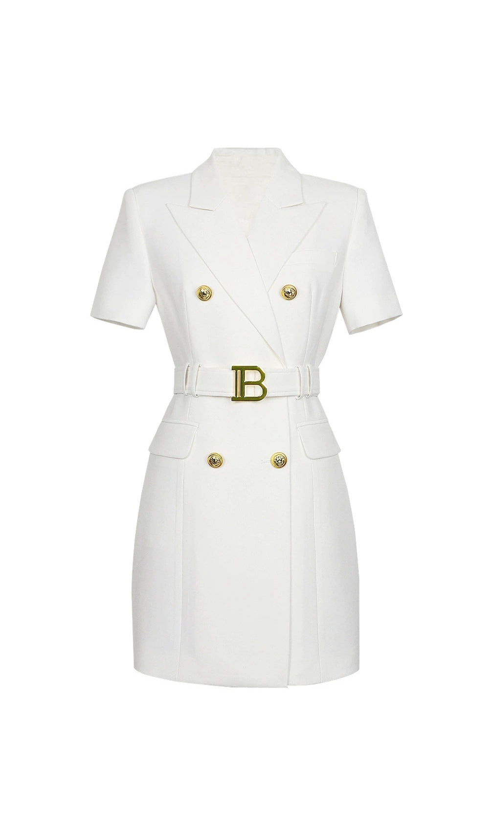 Elske Short Sleeve Blazer Dress