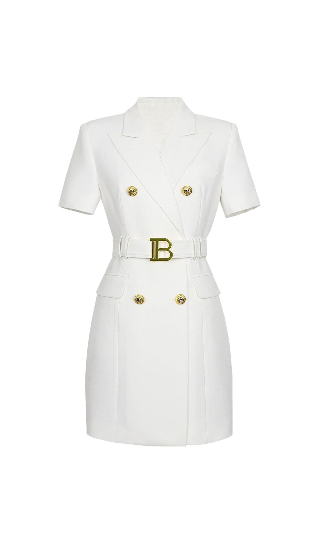 Elske Short Sleeve Blazer Dress