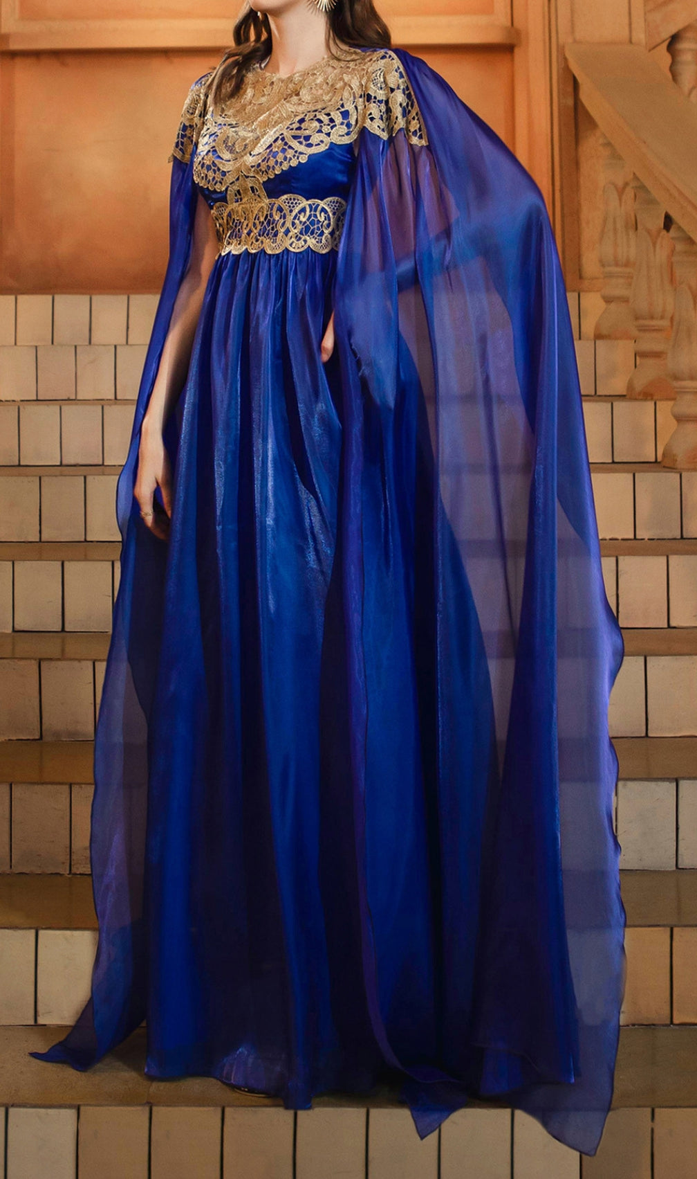 Dayana Blue Maxi Dress