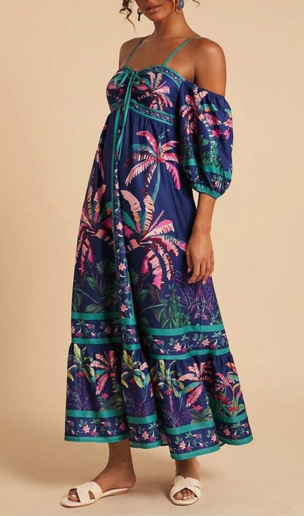 Laksha Printed Maxi Dress