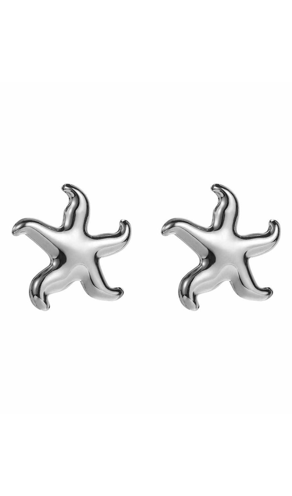 Jovie Gold Starfish Statement Earrings | Sculptural Ocean Chic