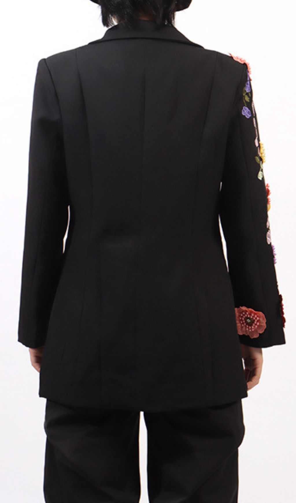 Giordano Flower Beaded Embroidery Blazer