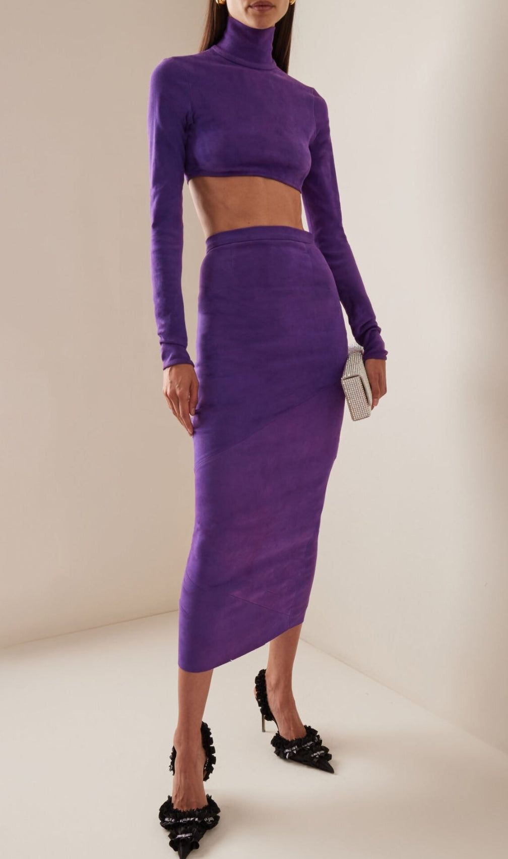 Silk Slingback Pumps