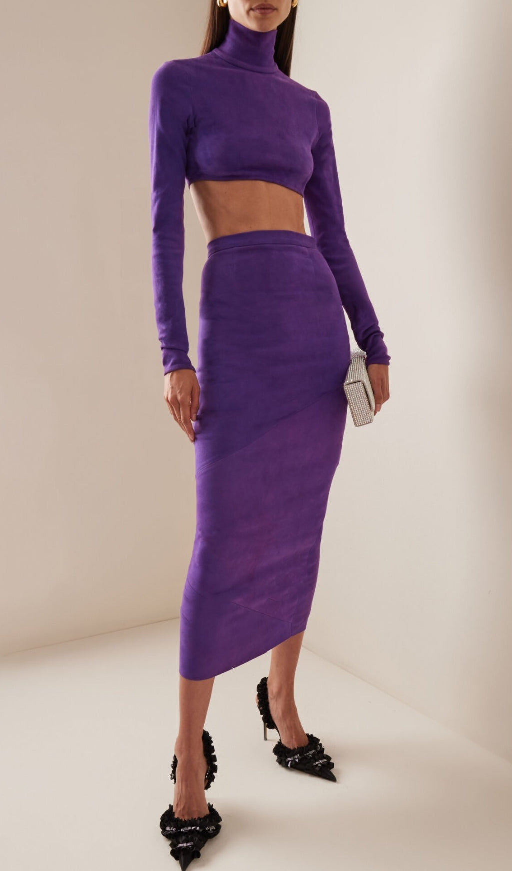 Silk Slingback Pumps