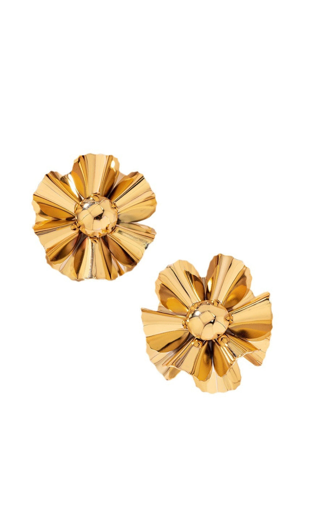Ayane Metal Flower Earrings
