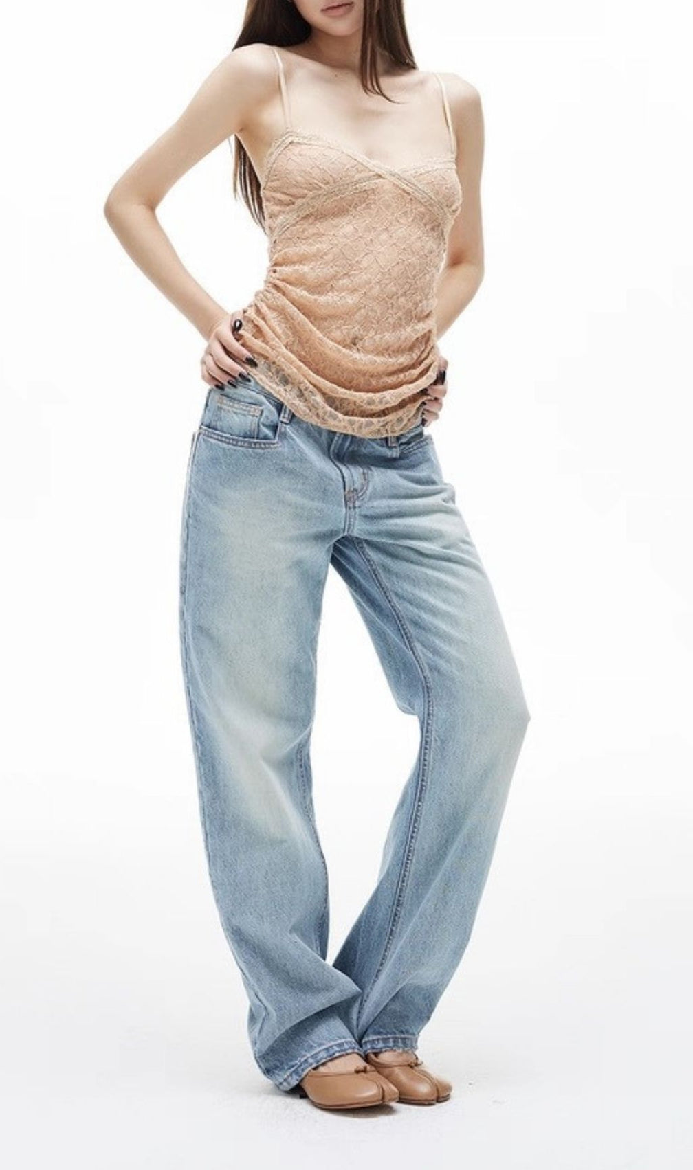 Ladonna Lace Top & Knitted Cardigan