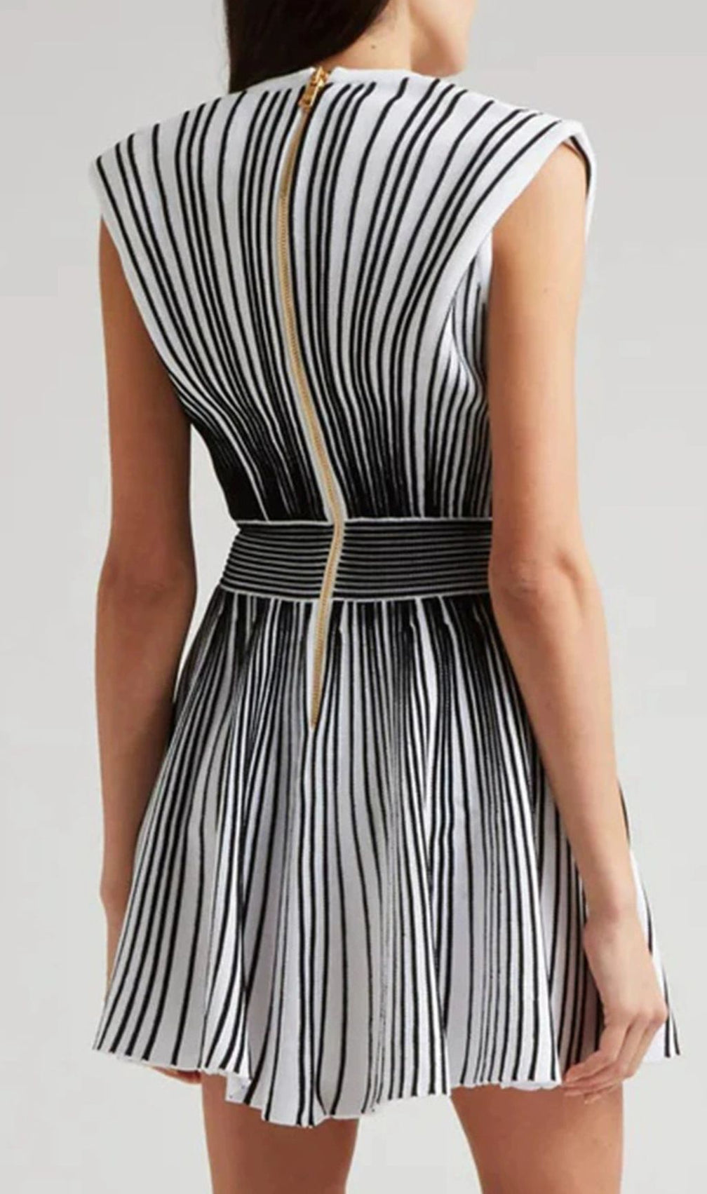 Funda Sleeveless V-neck Mini Dress