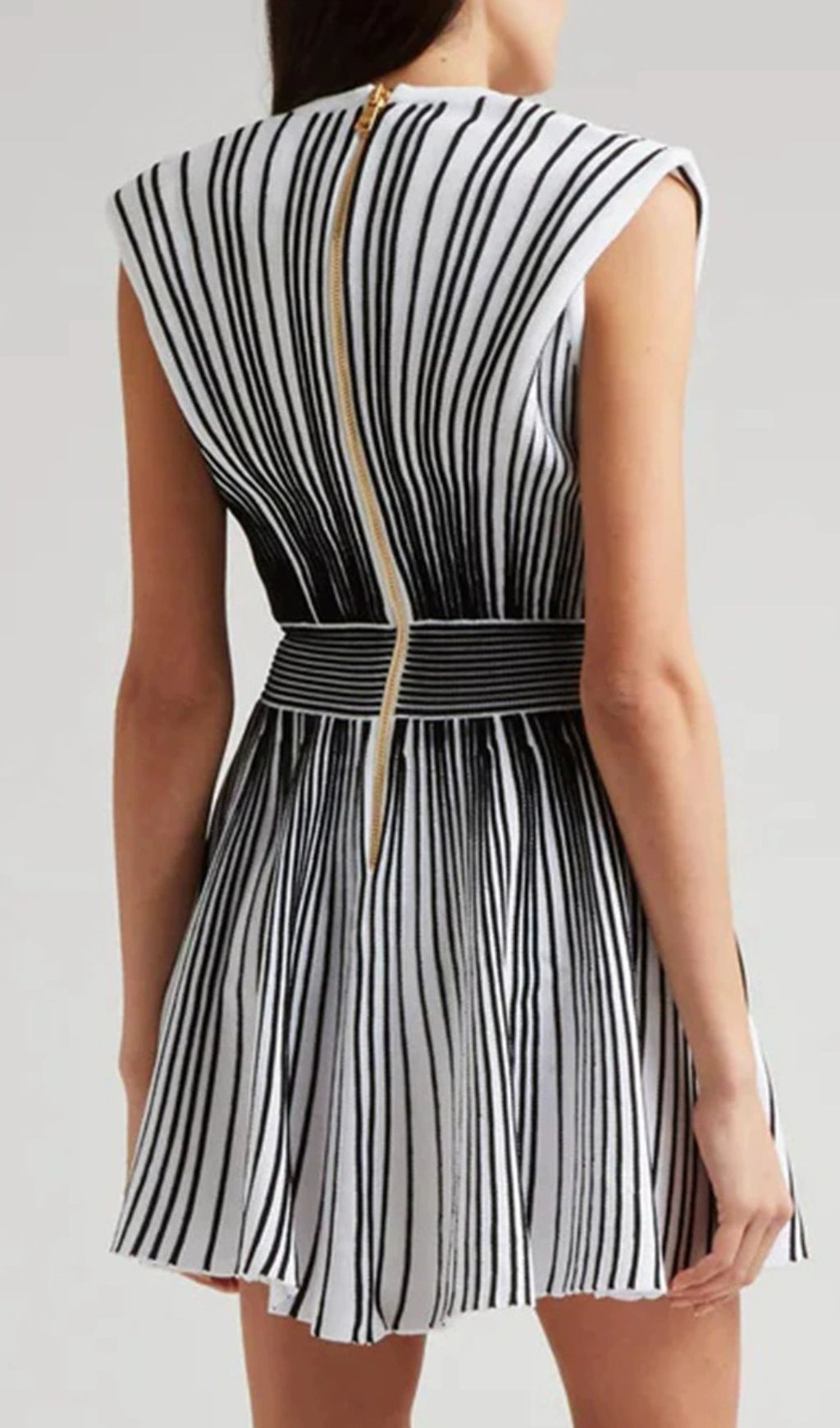 Funda Sleeveless V-neck Mini Dress