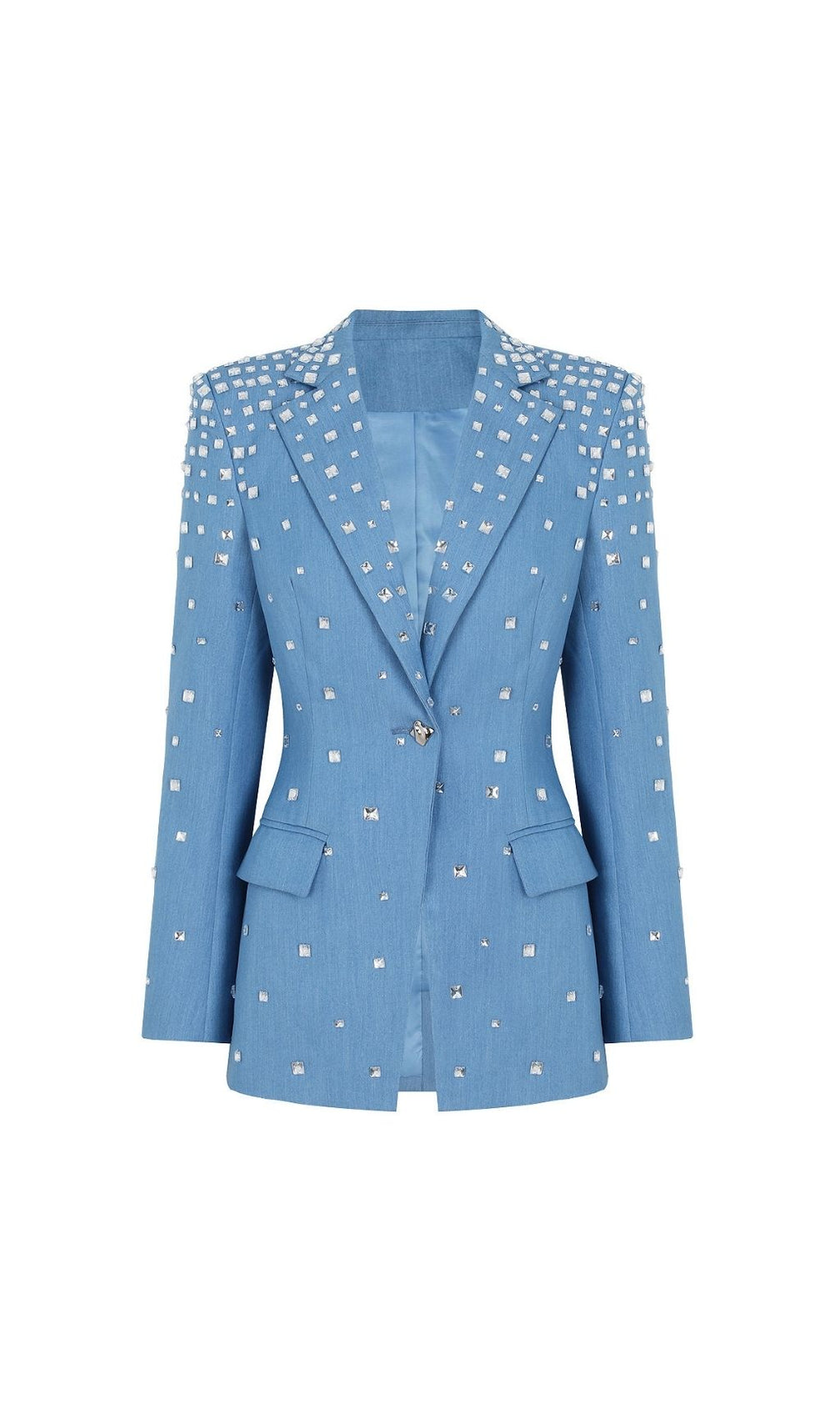 Kingsley Blue Diamante Blazer