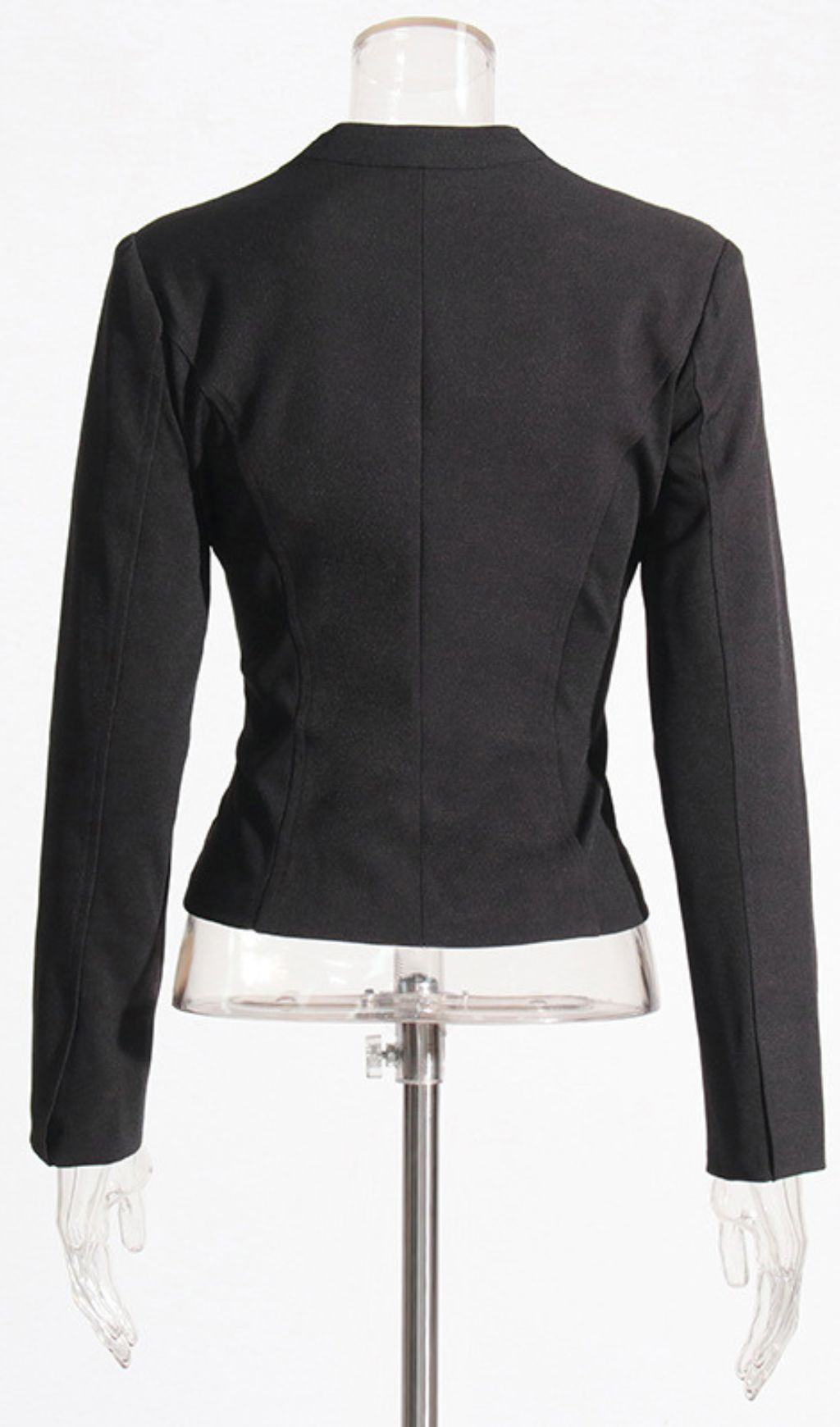 Harel Black Corset Coat Blazer: Structured Sophistication & Empowered Style