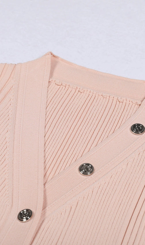 Elin Long Sleeve Knit Maxi Dress