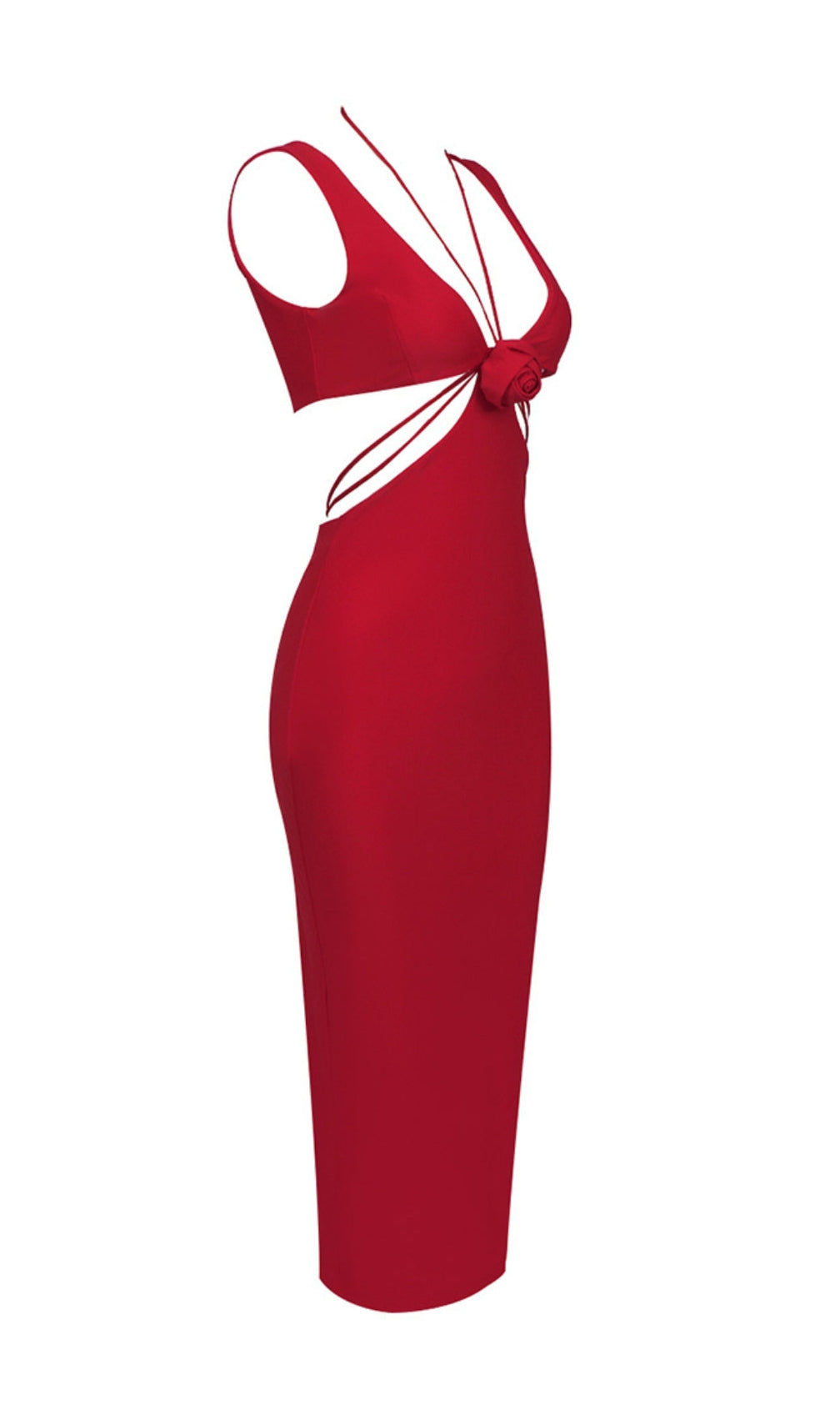 Alize Flower Embellished Maxi Dress