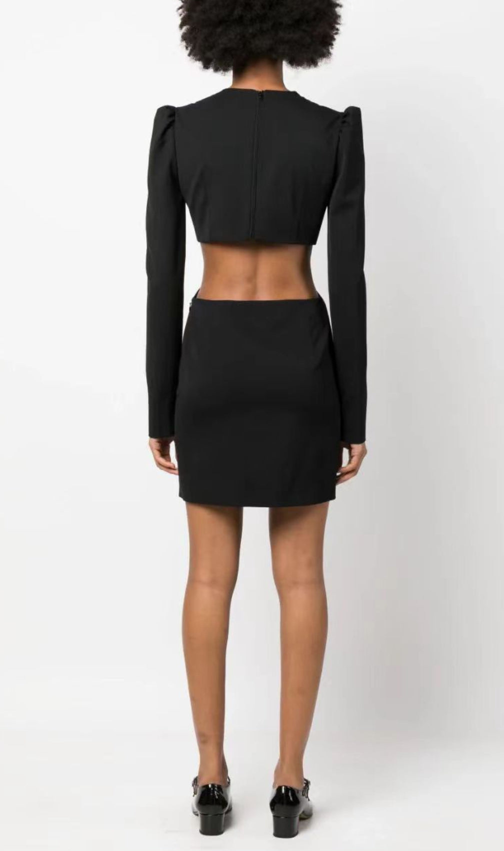 Brettney Red Heart Long Sleeve Mini Dress