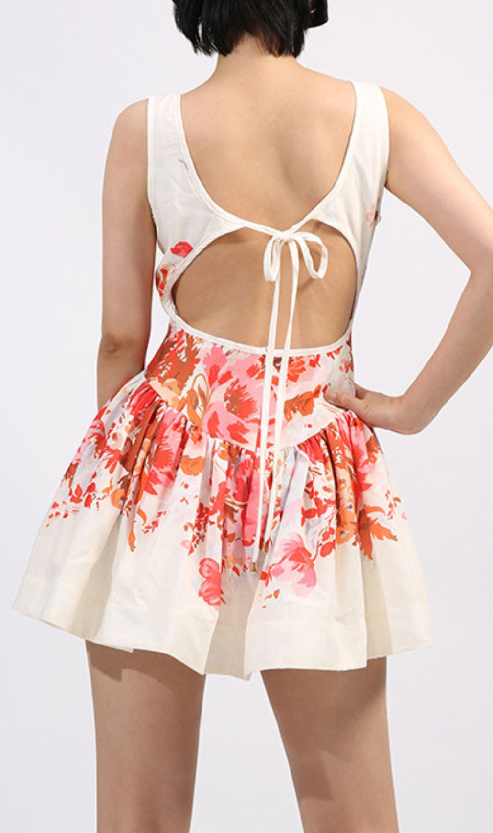 Genoveva Floral Printed Mini Dress