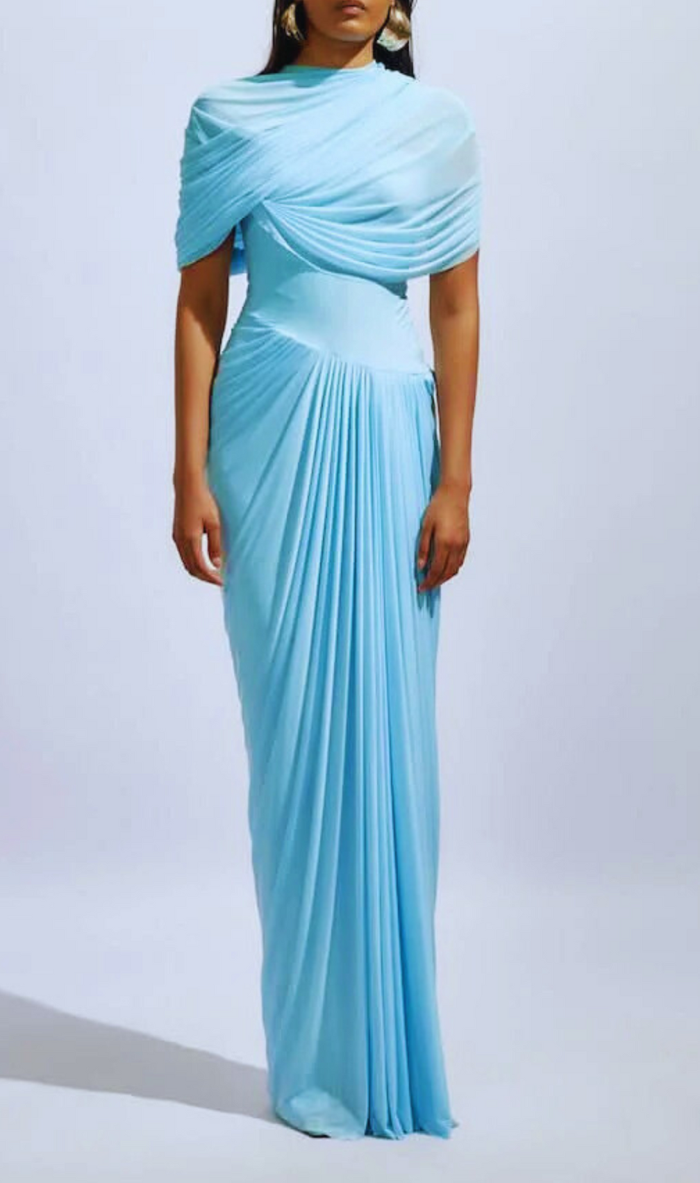 Haylie Pleated Maxi Dress