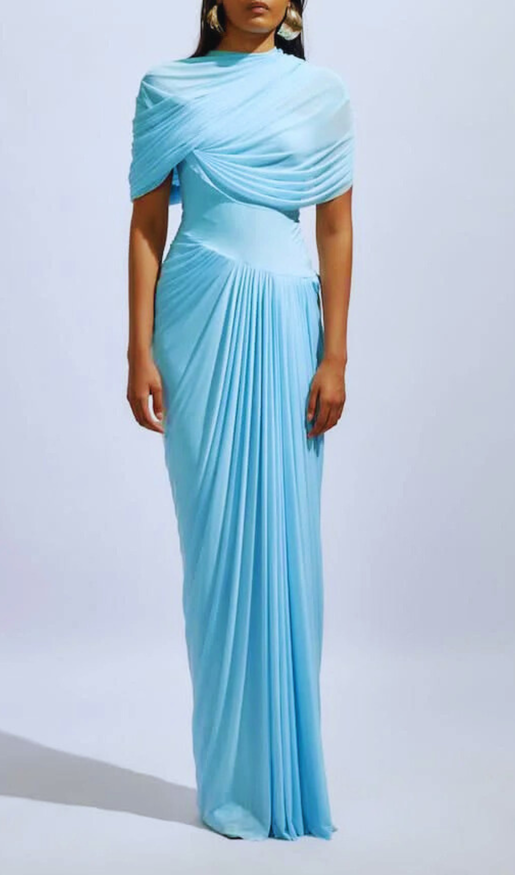 Haylie Pleated Maxi Dress