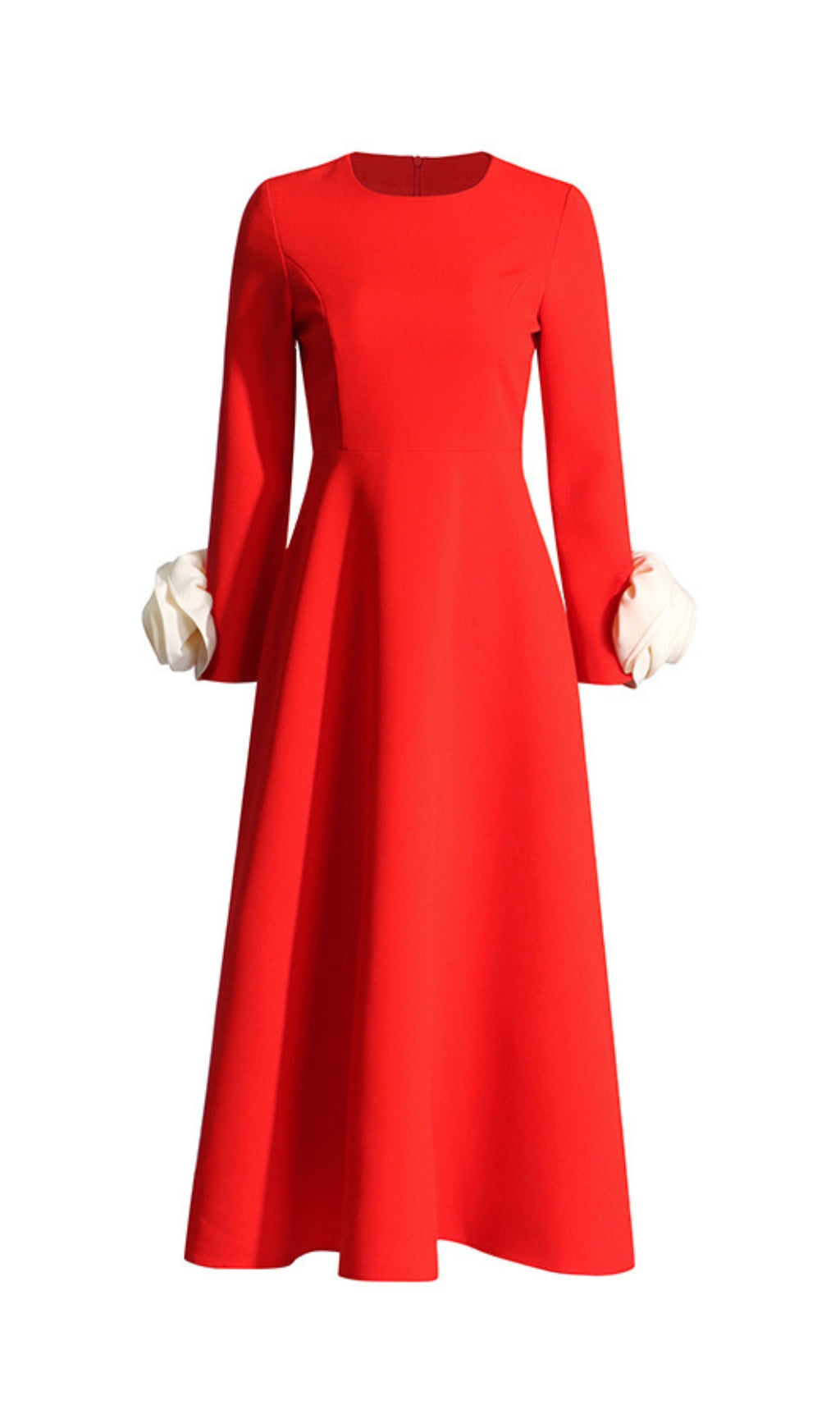 Alyvia Flower Embellished Midi Dress